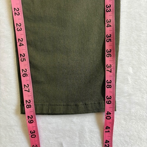 Banana Republic Ladies' High Rise Twill Pants, Olive Green, Size 12, NWT - Picture 13 of 16